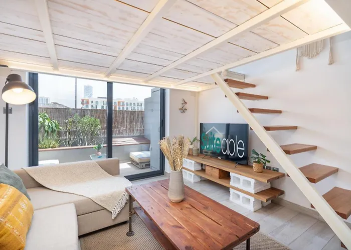 Unique Loft With Smart Working Station